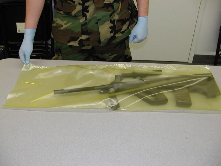 ICT510-C VCI Weapon Bag - Ferrous Clear - 14" x 60", 6 mil (Single Bag)