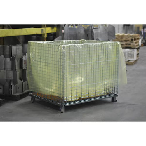 ICT VCI Gusset Bags "“ Multimetal Blue - 54" x 44" x 96", 4 mil